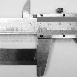 Cavanna ™ Machine Knives Plain (with heel) - TFI Co. 160x18x5.8 мм